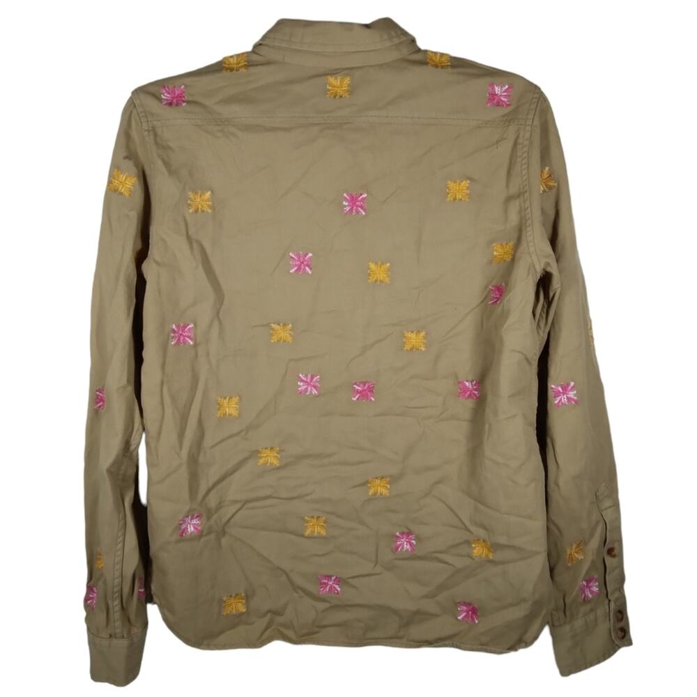 Artisan de Luxe Embroidered Button Front Jacket size Medium - Picture 2 of 6